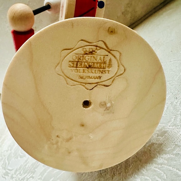 German Christmas Chubby Nutcracker - Drummer Steinbach Germany New 1350$ - Picture 6 of 8